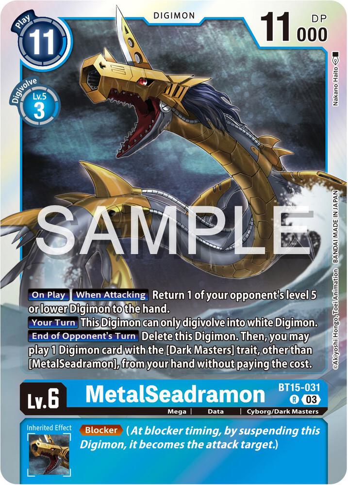 MetalSeadramon - Exceed Apocalypse (BT-15)