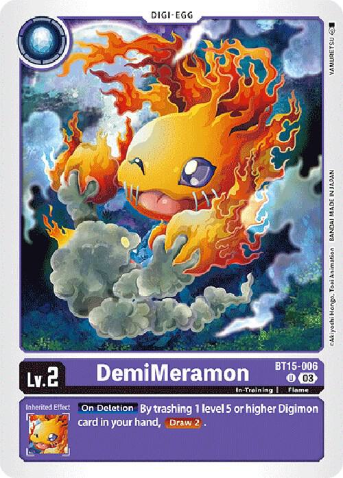 DemiMeramon - Exceed Apocalypse (BT-15)