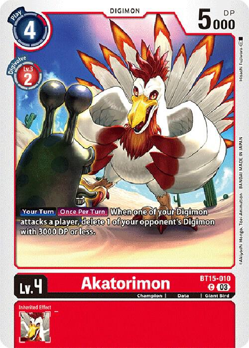 Akatorimon - Exceed Apocalypse (BT-15)