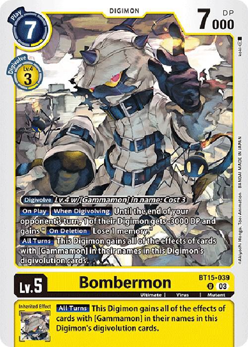 Bombermon - Exceed Apocalypse (BT-15)