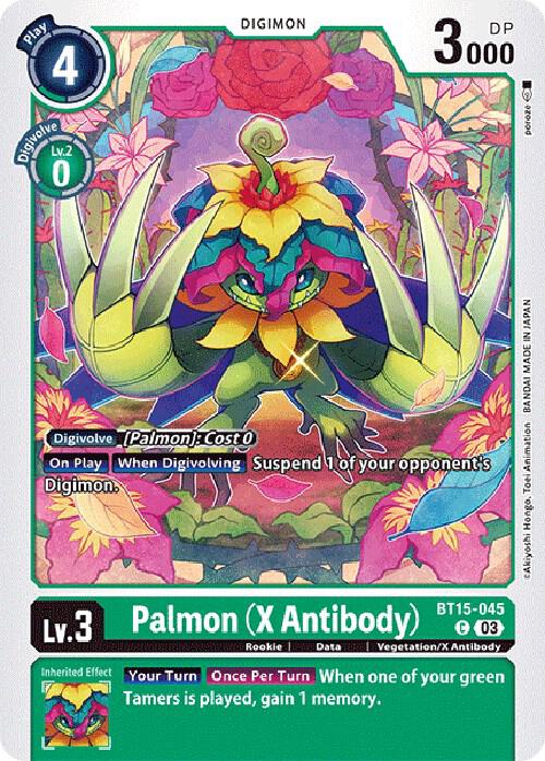 Palmon (X Antibody) - Exceed Apocalypse (BT-15)
