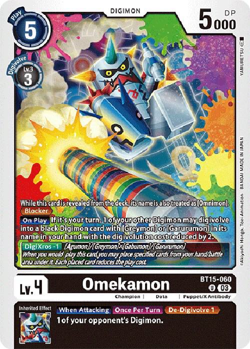 Omekamon - Exceed Apocalypse (BT-15)