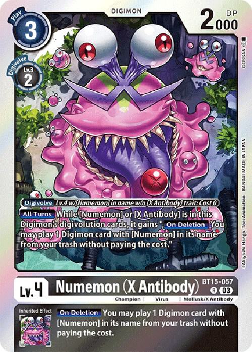 Numemon (X Antibody) - Exceed Apocalypse (BT-15)
