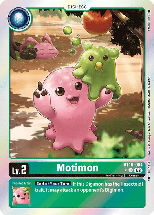 Motimon (Exceed Apocalypse Box Promotion Pack) - Exceed Apocalypse (BT-15)