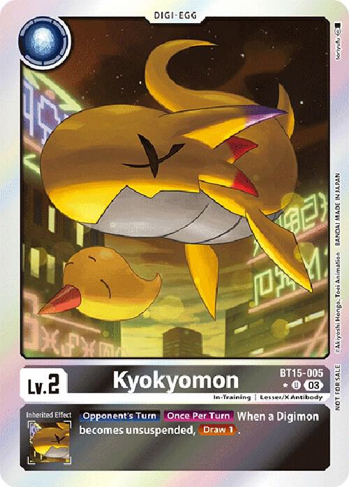Kyokyomon (Exceed Apocalypse Box Promotion Pack) - Exceed Apocalypse (BT-15)