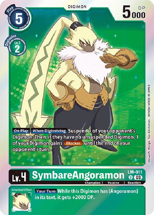 SymbareAngoramon (English Exclusive) - Exceed Apocalypse (BT15)