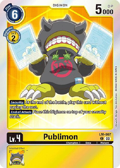 Publimon (English Exclusive) - Exceed Apocalypse (BT-15)