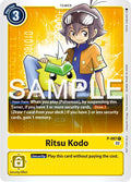 Ritsu Kodo - P-087 (Exceed Apocalypse Pre-Release) - Digimon Promotion Cards (D-PR)