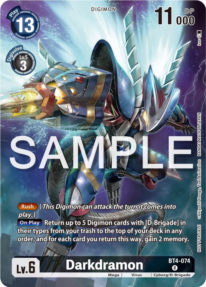 Darkdramon (Official Tournament Pack Vol.12) - Great Legend (BT-04)