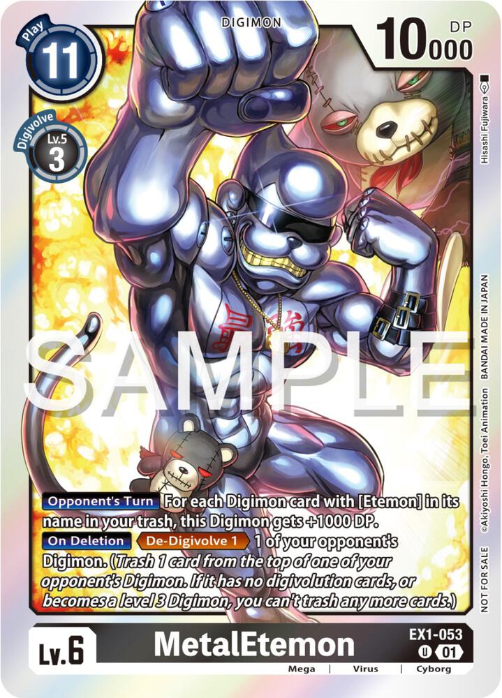 MetalEtemon (Official Tournament Pack Vol.12) - Classic Collection (EX-01)