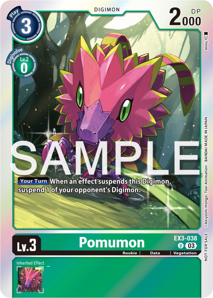 Pomumon (Official Tournament Pack Vol.12) - Draconic Roar (EX-03)