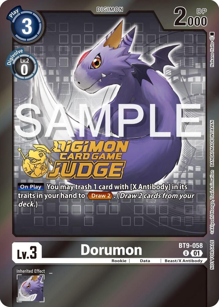 Dorumon (Judge Pack 5) - X Record (BT-09)