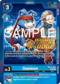 Gaomon (Judge Pack 5) - Dimensional Phase (BT-11)