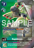 Rapidmon - ST17-07 (Advanced Deck Set Double Typhoon Secret Pack) - Starter Deck 17: Double Typhoon Advanced Deck Set (ST-17)