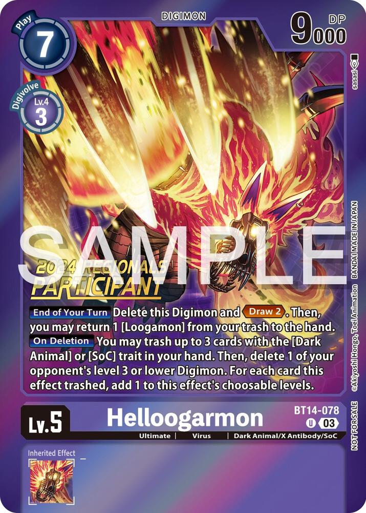 Helloogarmon (2024 Regionals Participant) - Blast Ace (BT-14)