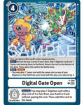 Digital Gate Open - P-206 (Store Tournament 2025 Vol.4 Participation Pack) - Digimon Promotion Cards (D-PR)