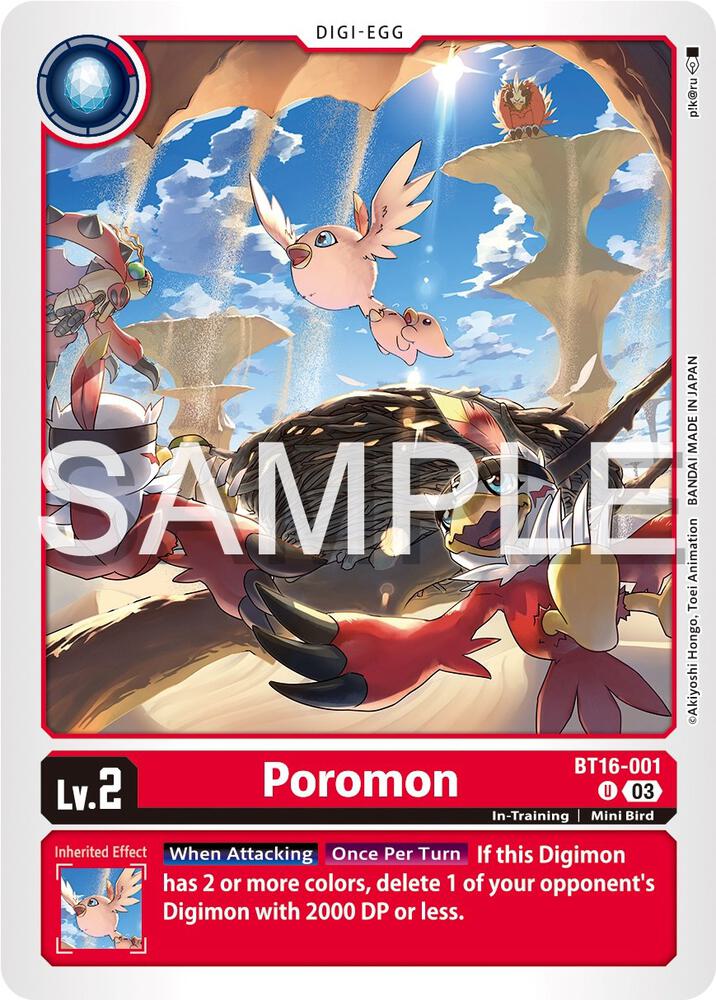 Poromon - Beginning Observer (BT-16)