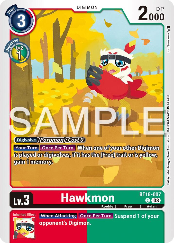 Hawkmon - Beginning Observer (BT-16)