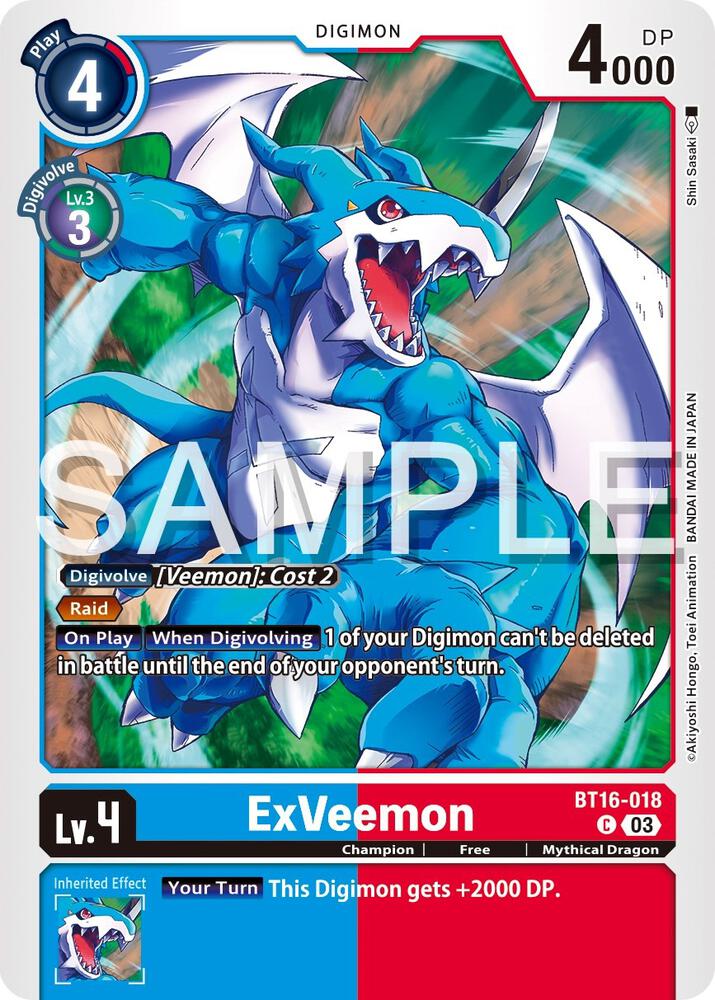 ExVeemon - Beginning Observer (BT-16)