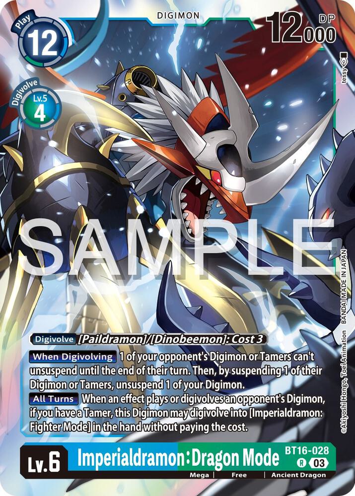 Imperialdramon: Dragon Mode - Beginning Observer (BT-16)