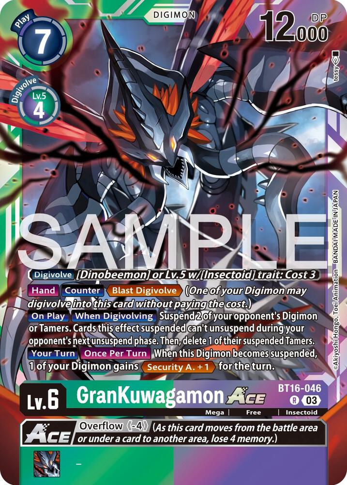 GranKuwagamon ACE - Beginning Observer (BT-16)