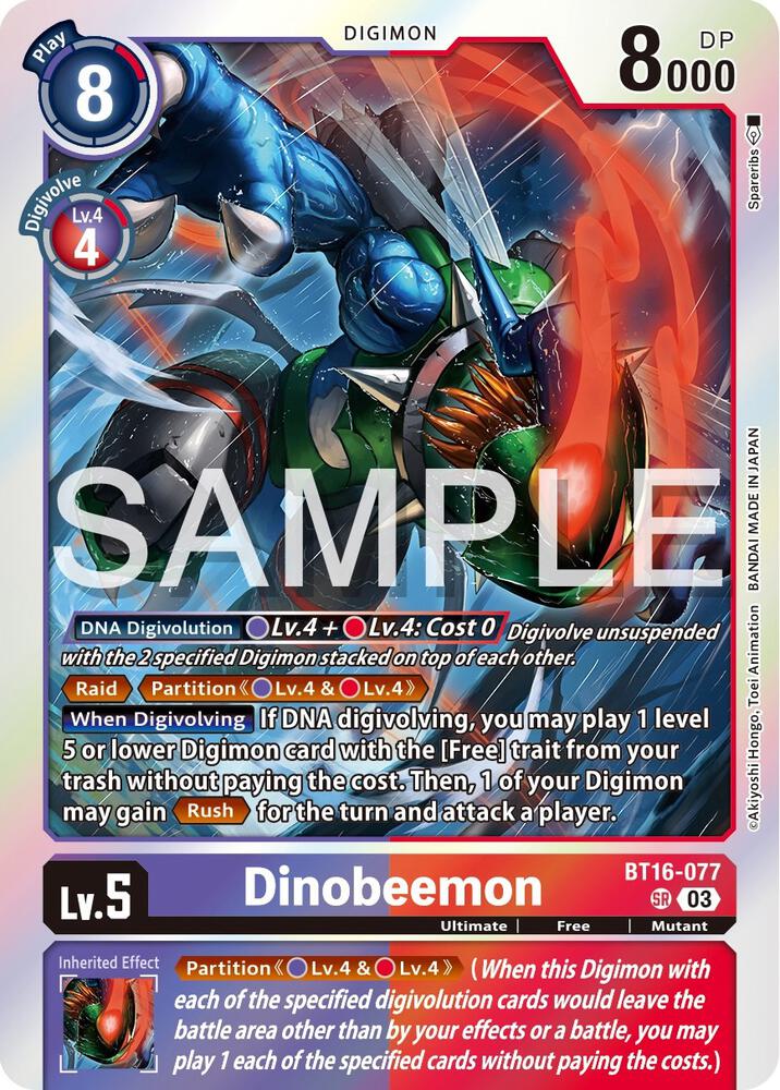 Dinobeemon - Beginning Observer (BT-16)