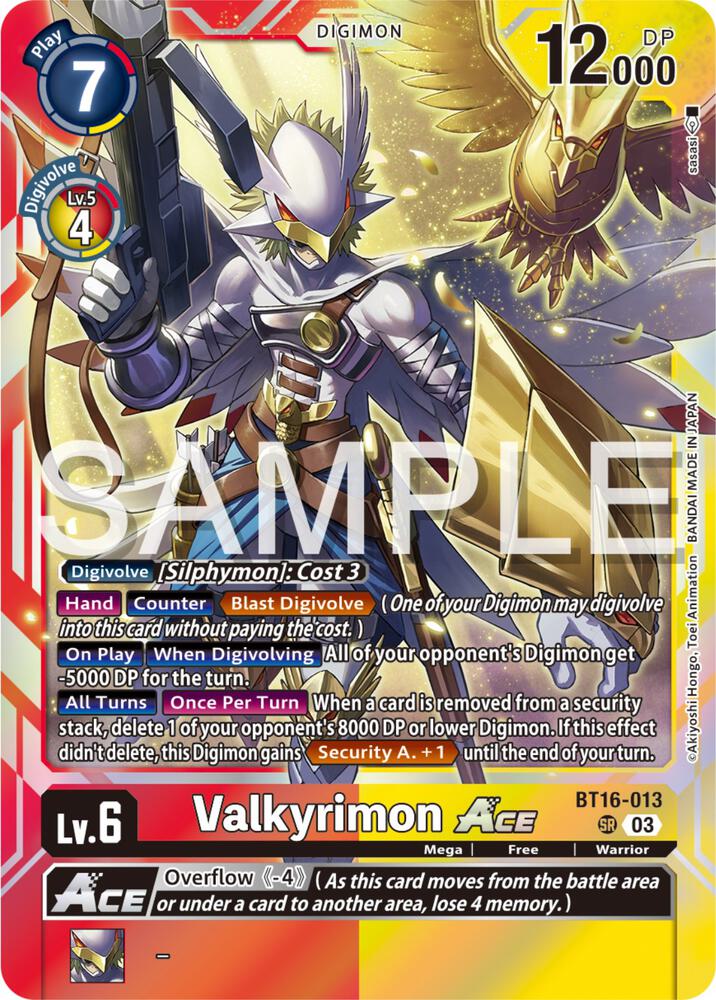 Valkyrimon ACE - Beginning Observer (BT-16)
