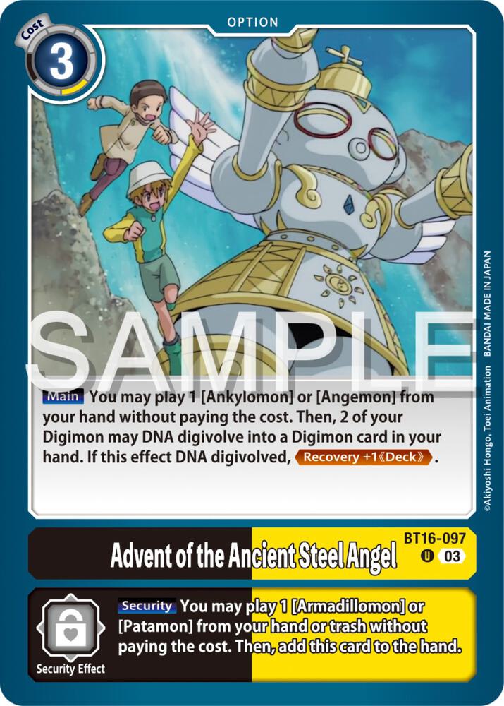 Advent of the Ancient Steel Angel - Beginning Observer (BT-16)