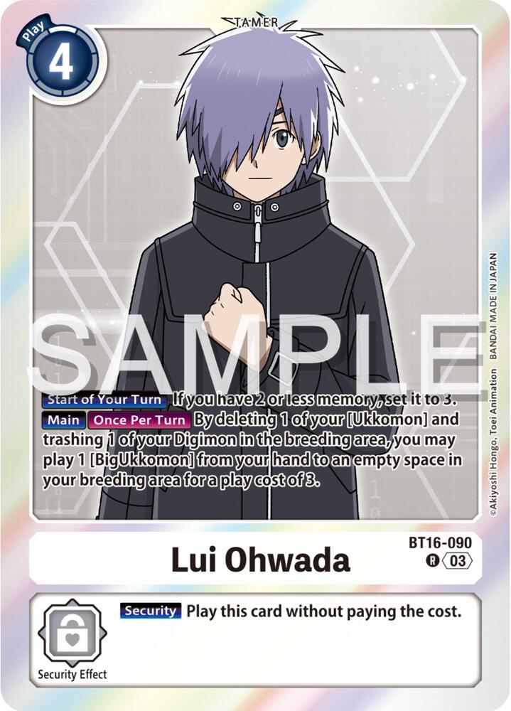 Lui Ohwada - Beginning Observer (BT-16)