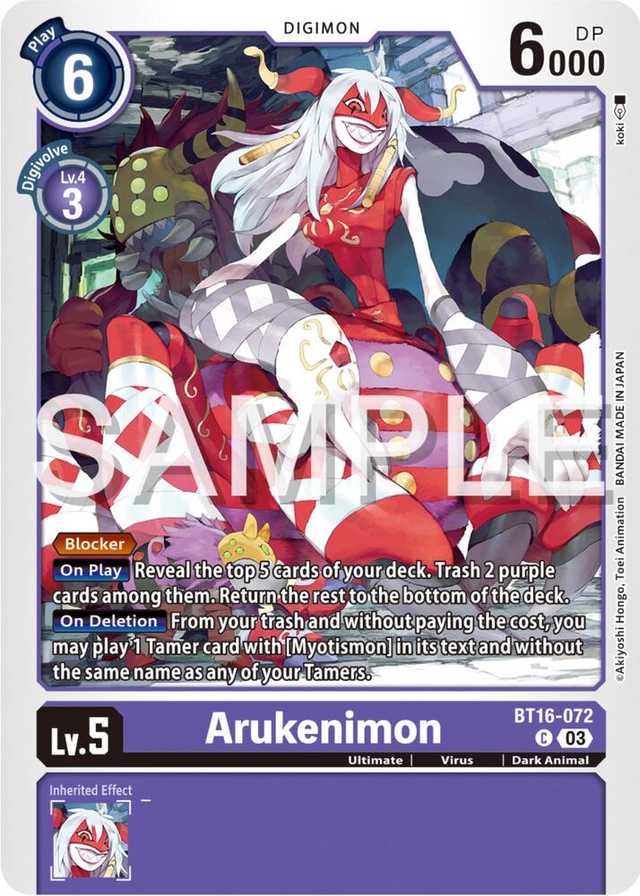 Arukenimon - Beginning Observer (BT-16)