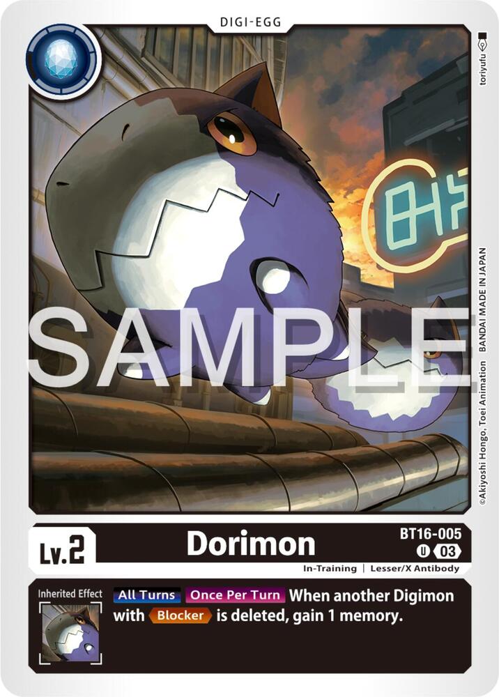 Dorimon - Beginning Observer (BT-16)
