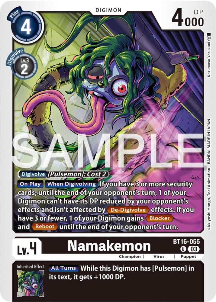 Namakemon - Beginning Observer (BT-16)
