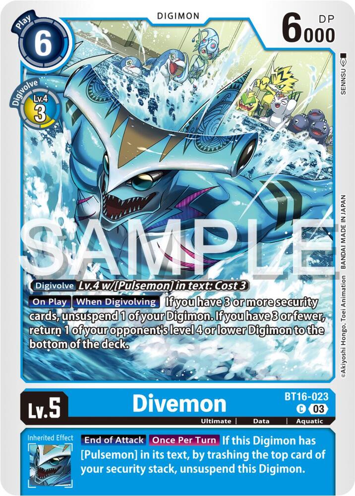 Divemon - Beginning Observer (BT-16)