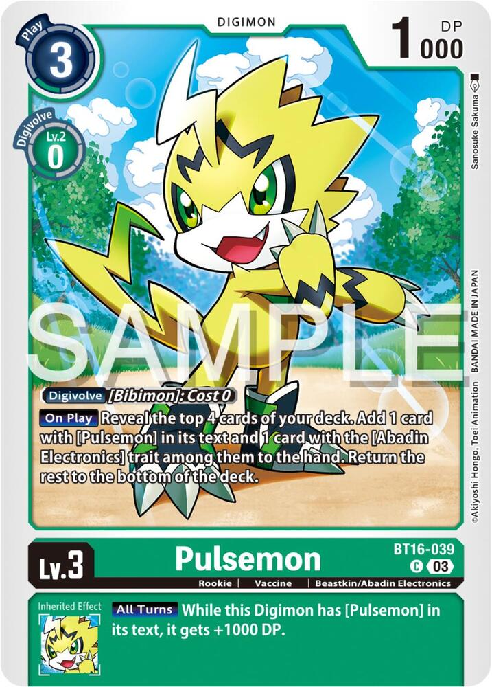 Pulsemon - Beginning Observer (BT-16)