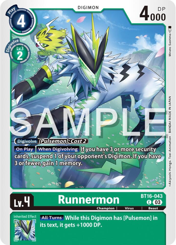 Runnermon - Beginning Observer (BT-16)