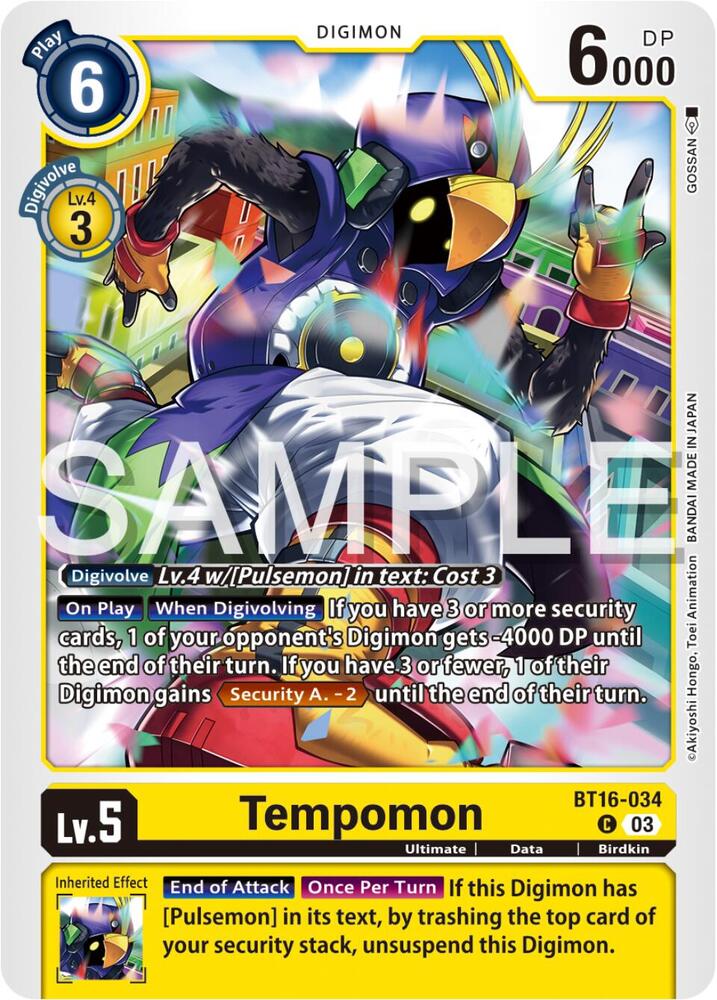 Tempomon - Beginning Observer (BT-16)