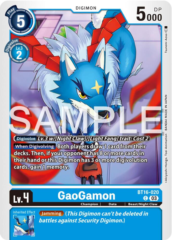 GaoGamon - Beginning Observer (BT-16)