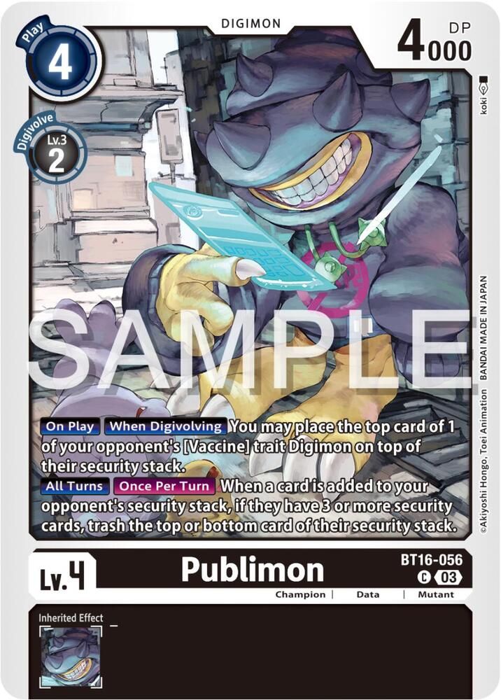 Publimon - Beginning Observer (BT-16)