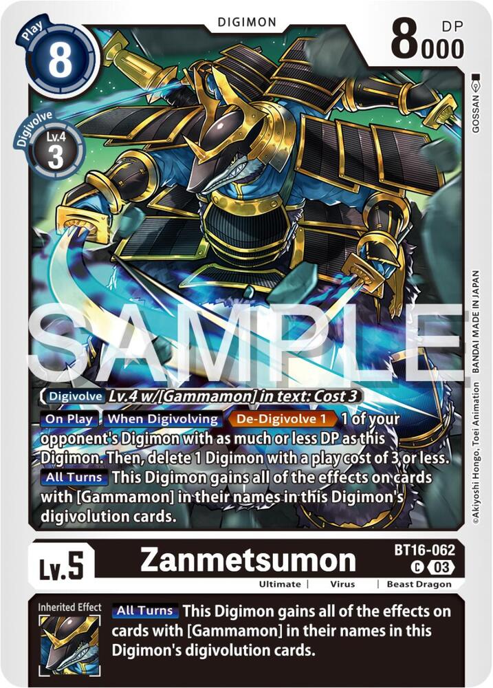 Zanmetsumon - Beginning Observer (BT-16)