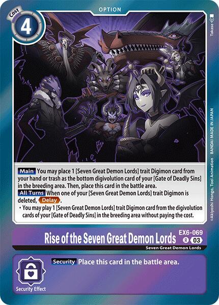 Rise of the Seven Great Demon Lords - Infernal Ascension (EX-06)