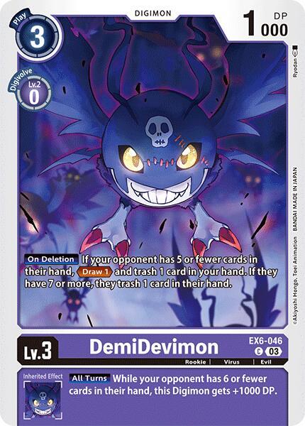 DemiDevimon - Infernal Ascension (EX-06)