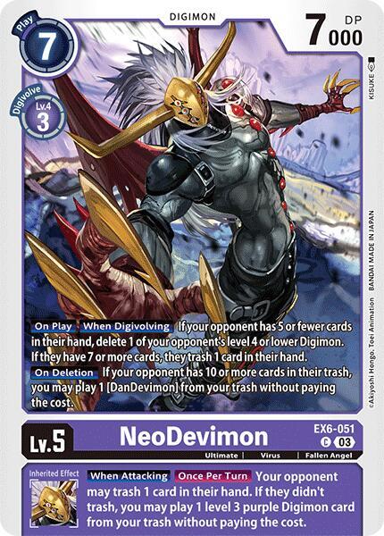 NeoDevimon - Infernal Ascension (EX-06)
