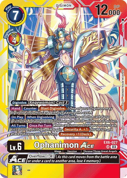 Ophanimon ACE - Infernal Ascension (EX-06)