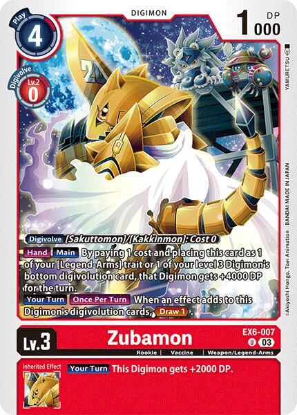Zubamon - Infernal Ascension (EX-06)
