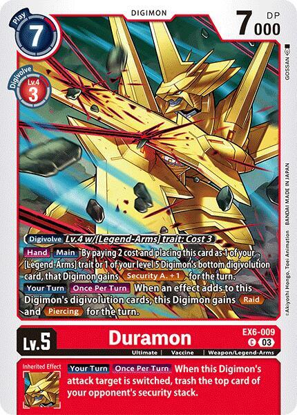 Duramon - Infernal Ascension (EX-06)