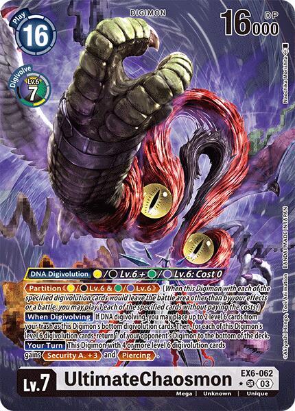 UltimateChaosmon (Alternate Art) - Infernal Ascension (EX-06)