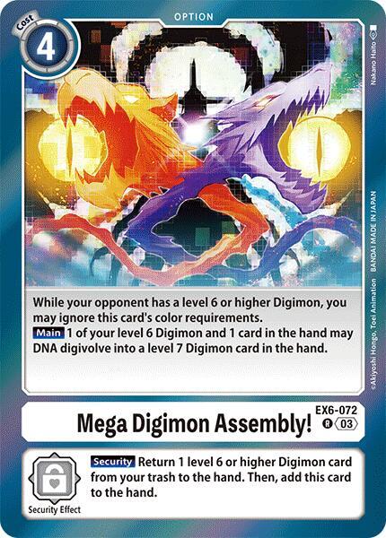 Mega Digimon Assembly! - Infernal Ascension (EX-06)