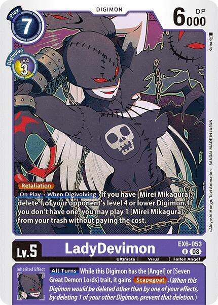 LadyDevimon - Infernal Ascension (EX-06)