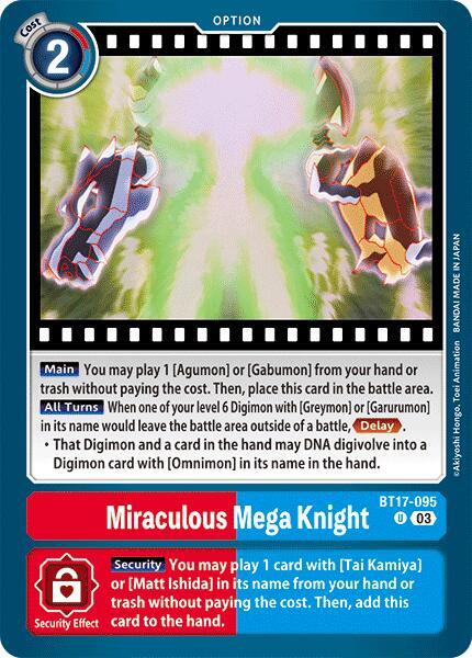 Miraculous Mega Knight - Secret Crisis (BT-17)