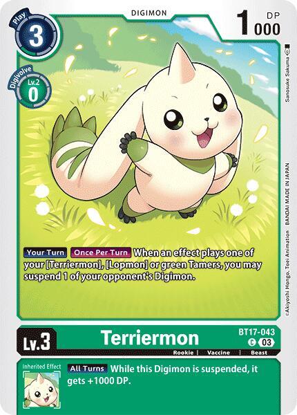Terriermon - Secret Crisis (BT-17)